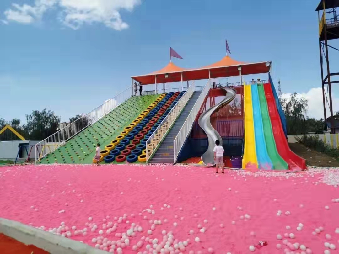 無動力-滑梯攀巖系列